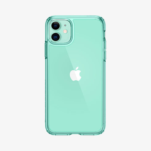 075CS27135 - iPhone 11 Pro Max Case Ultra Hybrid in crystal clear showing the back